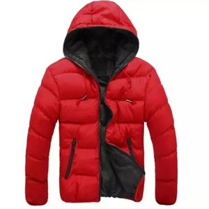 Winter Jacket Hooded Cotton-padded Warm Puffer Out
